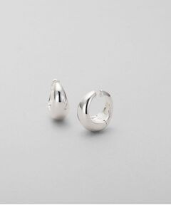 COCOSHNIK ONKITSCH / ココシュニックオンキッチュ ピアス・イヤリング | シルバー ハギーイヤリング ペアシェイプ M