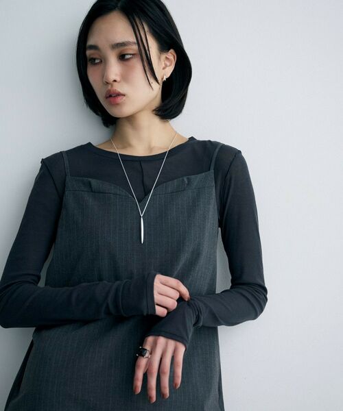 COCOSHNIK ONKITSCH / ココシュニックオンキッチュ ピアス・イヤリング | シルバー ハギーイヤリング ペアシェイプ M | 詳細6