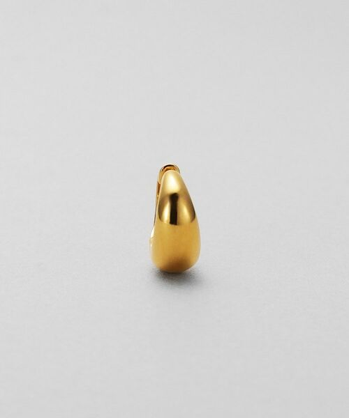 COCOSHNIK ONKITSCH / ココシュニックオンキッチュ ピアス・イヤリング | シルバー ハギーイヤリング ペアシェイプ S GP | 詳細2