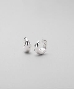 COCOSHNIK ONKITSCH / ココシュニックオンキッチュ ピアス・イヤリング | シルバー ハギーイヤリング ペアシェイプ S