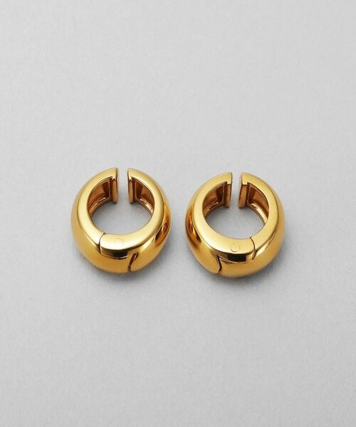 COCOSHNIK ONKITSCH / ココシュニックオンキッチュ ピアス・イヤリング | シルバー ハギーイヤリング ドーム M GP | 詳細3