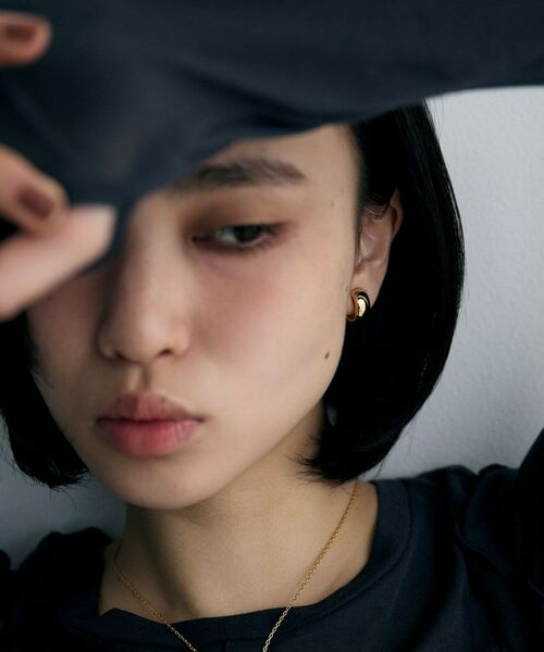 COCOSHNIK ONKITSCH / ココシュニックオンキッチュ ピアス・イヤリング | シルバー ハギーイヤリング ドーム M GP | 詳細7