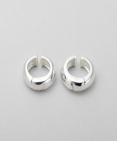 COCOSHNIK ONKITSCH / ココシュニックオンキッチュ ピアス・イヤリング | シルバー ハギーイヤリング ドーム M | 詳細3