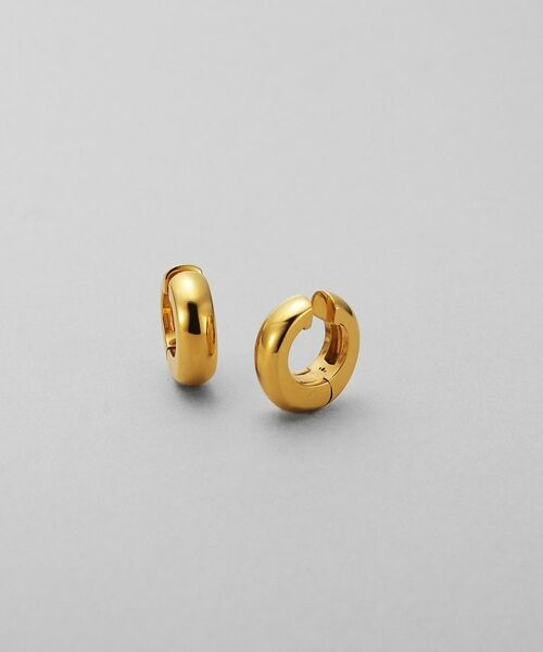 COCOSHNIK ONKITSCH / ココシュニックオンキッチュ ピアス・イヤリング | シルバー ハギーイヤリング ドーム S GP | 詳細1
