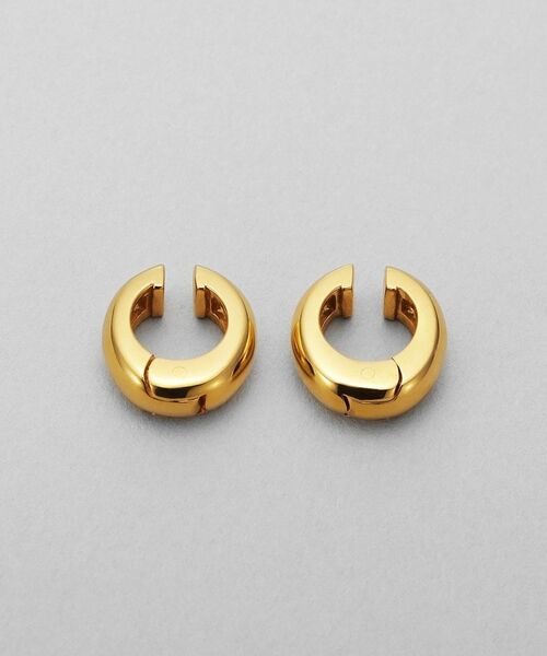 COCOSHNIK ONKITSCH / ココシュニックオンキッチュ ピアス・イヤリング | シルバー ハギーイヤリング ドーム S GP | 詳細3