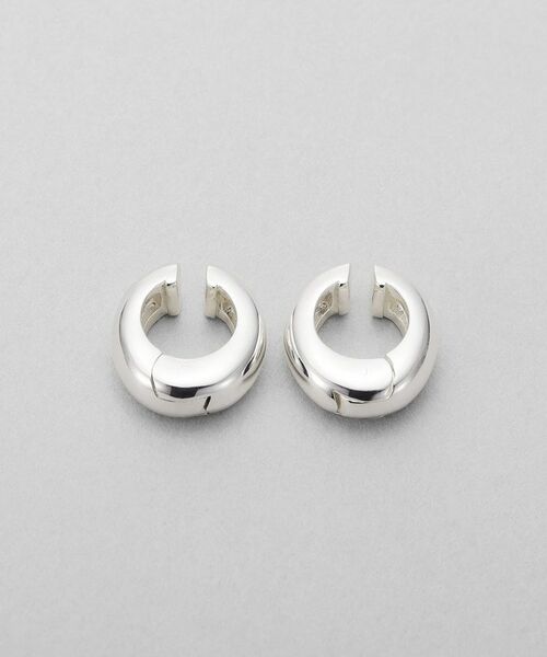COCOSHNIK ONKITSCH / ココシュニックオンキッチュ ピアス・イヤリング | シルバー ハギーイヤリング ドーム S | 詳細3