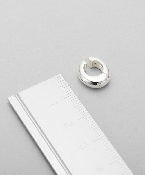 COCOSHNIK ONKITSCH / ココシュニックオンキッチュ ピアス・イヤリング | シルバー ハギーイヤリング ドーム S | 詳細4