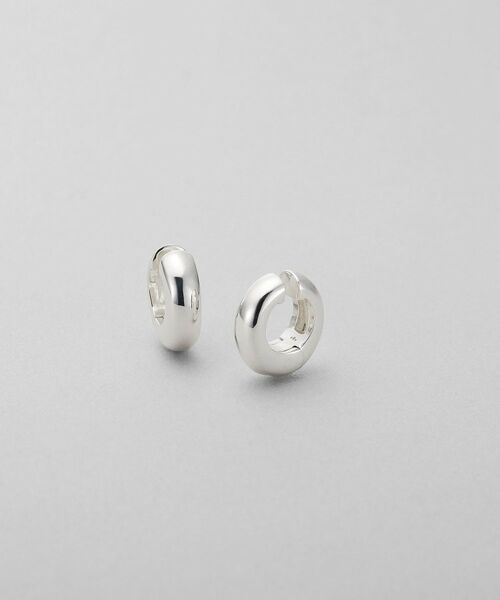 COCOSHNIK ONKITSCH / ココシュニックオンキッチュ ピアス・イヤリング | シルバー ハギーイヤリング ドーム S（シルバー(600)）
