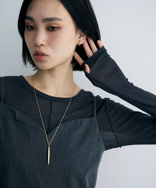 COCOSHNIK ONKITSCH / ココシュニックオンキッチュ ピアス・イヤリング | シルバー ハギーイヤリング トラック GP | 詳細6