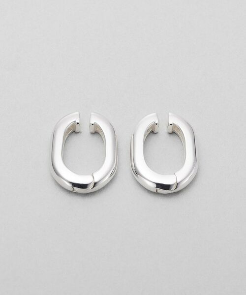 COCOSHNIK ONKITSCH / ココシュニックオンキッチュ ピアス・イヤリング | シルバー ハギーイヤリング トラック | 詳細3