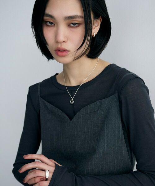 COCOSHNIK ONKITSCH / ココシュニックオンキッチュ ピアス・イヤリング | シルバー ハギーイヤリング トラック | 詳細6