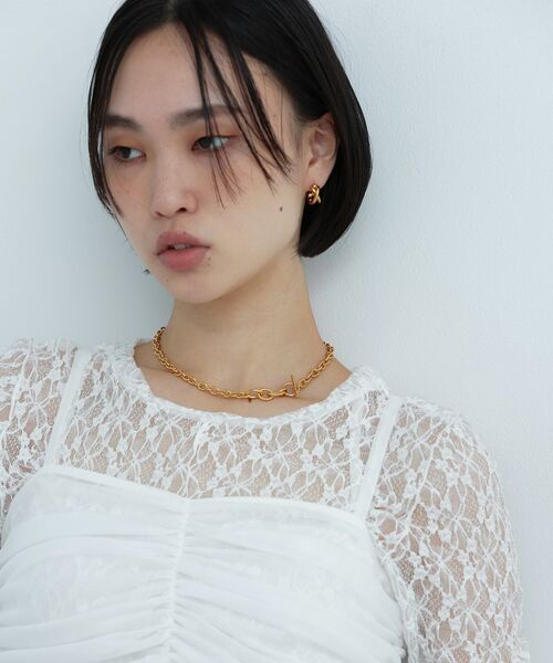 COCOSHNIK ONKITSCH / ココシュニックオンキッチュ ネックレス・ペンダント・チョーカー | シルバー ミックスリンクマンテルネックレス GP | 詳細6