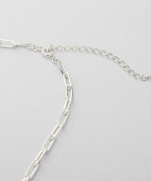 COCOSHNIK ONKITSCH / ココシュニックオンキッチュ ネックレス・ペンダント・チョーカー | シルバー デザインチェーン サイドカットケーブルネックレス | 詳細3