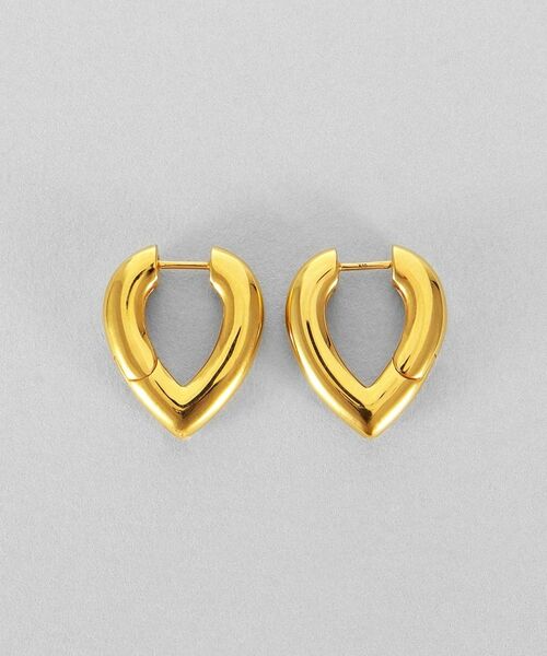 COCOSHNIK ONKITSCH / ココシュニックオンキッチュ ピアス・イヤリング | シルバー ハギーフープ ドロップピアス GP | 詳細4