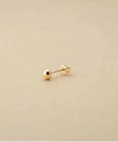 COCOSHNIK ONKITSCH / ココシュニックオンキッチュ ピアス・イヤリング | K10ホロウサークルスタッドピアス（片耳用）