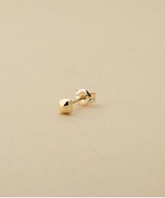 COCOSHNIK ONKITSCH / ココシュニックオンキッチュ ピアス・イヤリング | K10ホロウクッションスタッドピアス（片耳用）