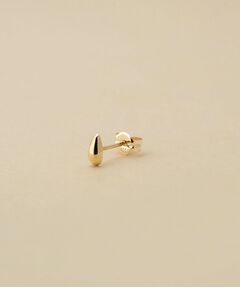 COCOSHNIK ONKITSCH / ココシュニックオンキッチュ ピアス・イヤリング | K10ホロウペアシェイプスタッドピアス（片耳用）