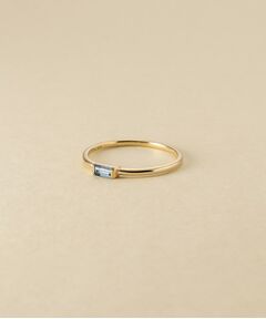 COCOSHNIK ONKITSCH / ココシュニックオンキッチュ リング | K10ブルートパーズ バケットカットリング