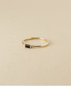 COCOSHNIK ONKITSCH / ココシュニックオンキッチュ リング | K10オニキス バケットカットリング