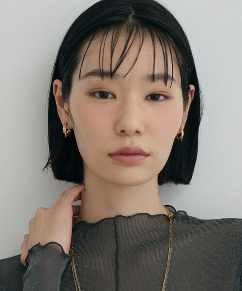 COCOSHNIK ONKITSCH / ココシュニックオンキッチュ ピアス・イヤリング | シルバー オービットピアス GP | 詳細6