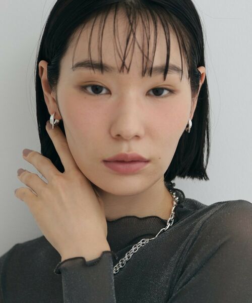 COCOSHNIK ONKITSCH / ココシュニックオンキッチュ ピアス・イヤリング | シルバー オービットピアス | 詳細6