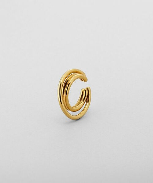 COCOSHNIK ONKITSCH / ココシュニックオンキッチュ ピアス・イヤリング | シルバー オービットイヤカフM GP | 詳細1