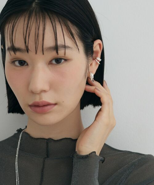 COCOSHNIK ONKITSCH / ココシュニックオンキッチュ ピアス・イヤリング | シルバー オービットイヤカフS | 詳細6