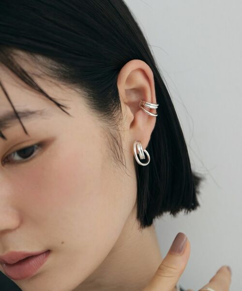 COCOSHNIK ONKITSCH / ココシュニックオンキッチュ ピアス・イヤリング | シルバー オービットイヤカフS | 詳細7