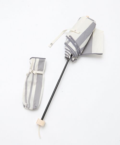 collex / コレックス 傘 | 【晴雨兼用】UVカット　ストライプ柄　折りたたみ傘 | 詳細10
