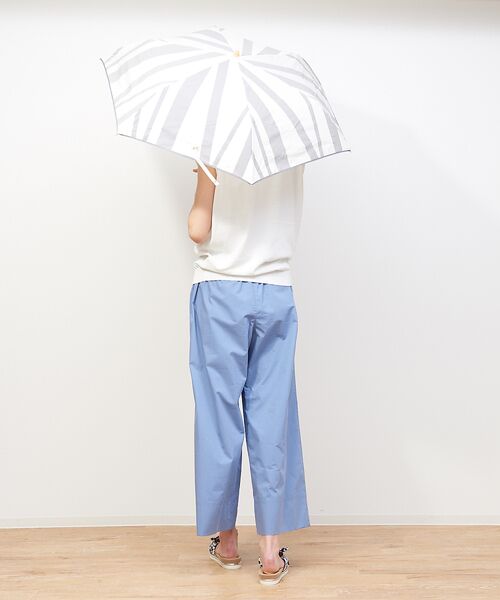 collex / コレックス 傘 | 【晴雨兼用】UVカット　ストライプ柄　折りたたみ傘 | 詳細16