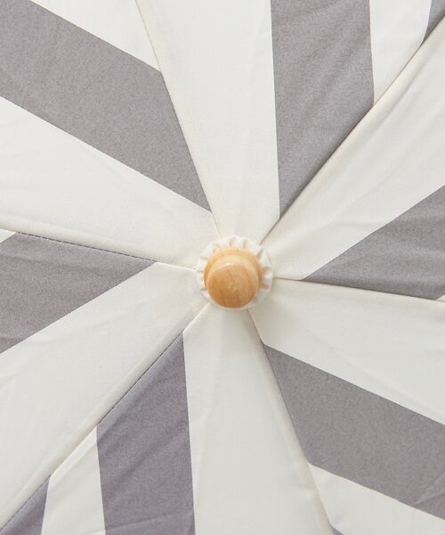 collex / コレックス 傘 | 【晴雨兼用】UVカット　ストライプ柄　折りたたみ傘 | 詳細5