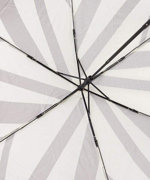 collex / コレックス 傘 | 【晴雨兼用】UVカット　ストライプ柄　折りたたみ傘 | 詳細6