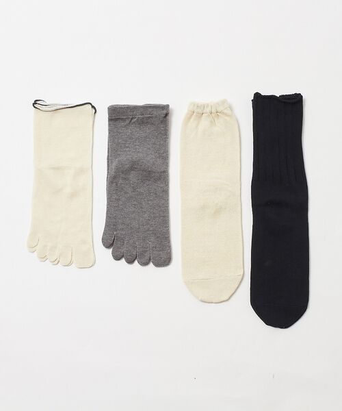 冷えとり 4足重ね履き靴下 ソックス Collex コレックス ファッション通販 タカシマヤファッションスクエア