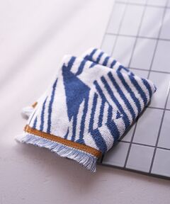 collex / コレックス ハンカチ | 【今治】フラッシュストライプ　ジャガード　ミニタオルハンカチ