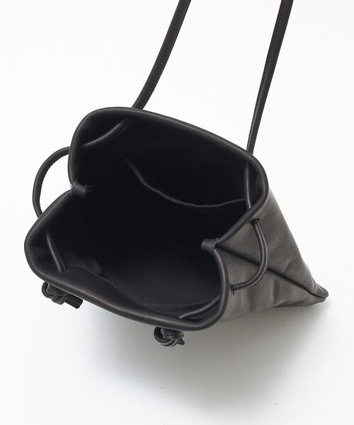 collex / コレックス ショルダーバッグ | 【MORMYRUS】 レザーショルダーバッグ　 trapezoid bag | 詳細6