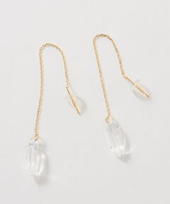 【HARIO Lampwork Factory】ピアス　ピースK10