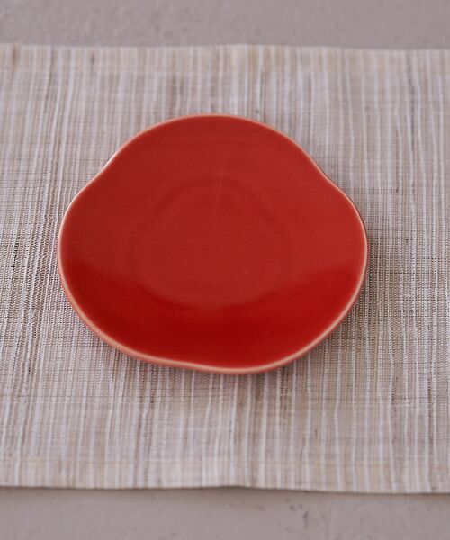 collex / コレックス 食器 | 【Teshio/テシオ】三つ雲　豆皿　2枚セット 紅白 | 詳細2