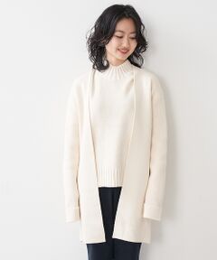 collex / コレックス カーディガン・ボレロ | リブニットロングカーディガン