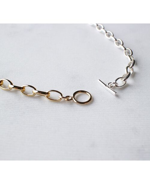 【Lemme./レム】oval chain necklace