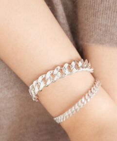 【Lemme./レム】thick chain bangle