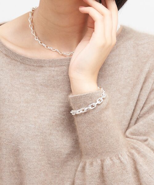 Lemme./レム】thin chain bracelet シルバー （ブレスレット・バングル ...