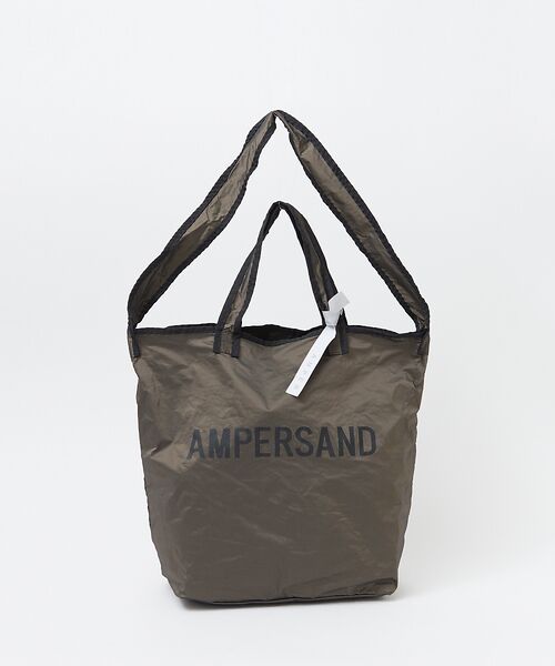 Ampersand/アンパサンド】2way chambray bag M エコ （バッグ