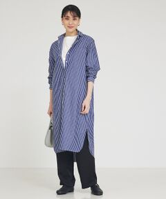 collex / コレックス ワンピース | 【Alltid】スーピマコットンシャツワンピース