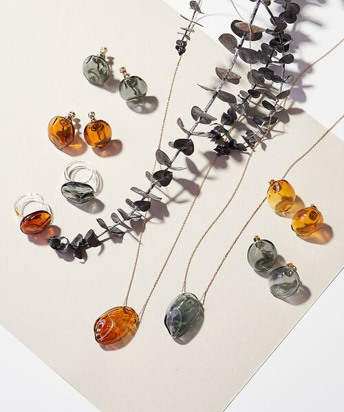 collex / コレックス ネックレス・ペンダント・チョーカー | 【別注】【HARIO Lampwork Factory】ネックレス サンストーン | 詳細8