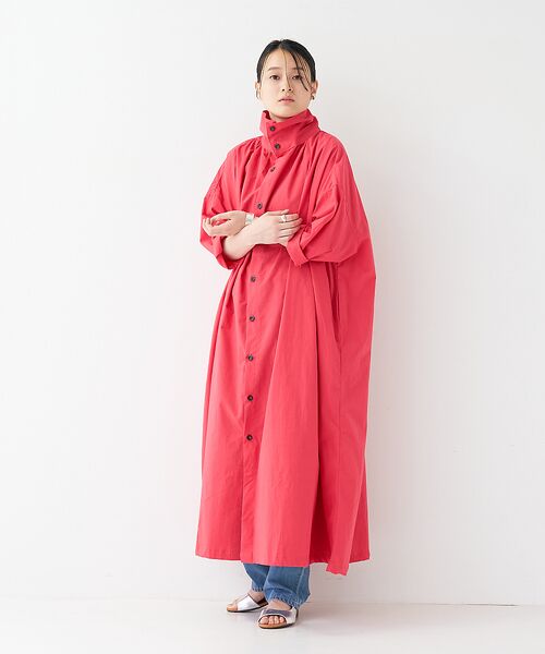 collex / コレックス ワンピース | 【Yarmo/ヤーモ】High Collar Gathered Dress ハイ | 詳細1