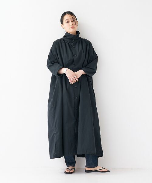 collex / コレックス ワンピース | 【Yarmo/ヤーモ】High Collar Gathered Dress ハイ | 詳細6