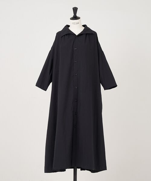 collex / コレックス ワンピース | 【Yarmo/ヤーモ】High Collar Gathered Dress ハイ | 詳細9