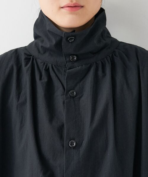 collex / コレックス ワンピース | 【Yarmo/ヤーモ】High Collar Gathered Dress ハイ | 詳細13