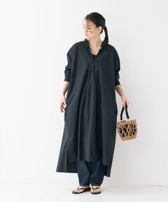 【Yarmo/ヤーモ】Shirts Dress シャツドレス