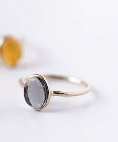 【Elodie Pavie】 Oval Ring PM K24GP 13号